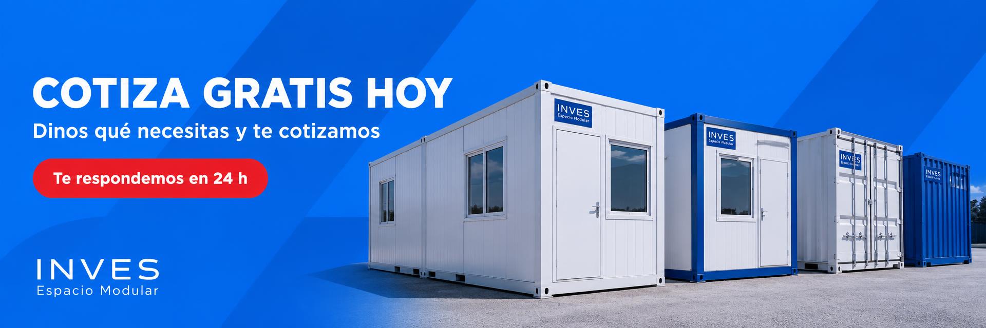 Cotiza gratis hoy: dinos qué necesitas y te respondemos en 24 horas